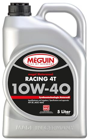 Meguin megol Motorenöl Racing 4T SAE 10W-40 | 5L | Motoröle | Art.-Nr.: 33159