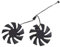 2 Pieces 87mm GA92A2H 4Pin Graphics Card Cooling Fan For 2070 SUPER 8GB ZT-T20710E-10M VGA Cooler