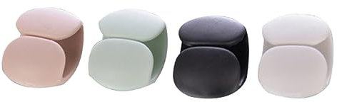 Operitacx 4pcs USB Charger Multi-Function Wire Clamp Set for Earphone Cable Clip Line Clasp Home Office Random Color