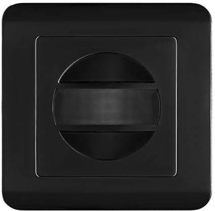 Miratic Interrupteur Detecteur de Mouvement 2 Fils 160 Degrees Installation dans la Boîte 300 W Fonctionne avec LED 5W - 75W