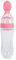 Babyflasche, 90 Ml Silikon -Babyflasche für Babypartyspiel Babyflasche mit Löffel für Baby Kleinkind Fütterung (PINK)
