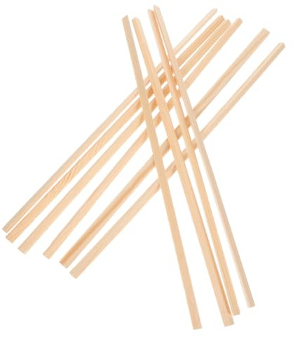 ABOOFAN 12pcs Wooden Window Screen Molding Trim Decorative Strip Oak Edging Tape Quadrant Trim Molding Screen Window