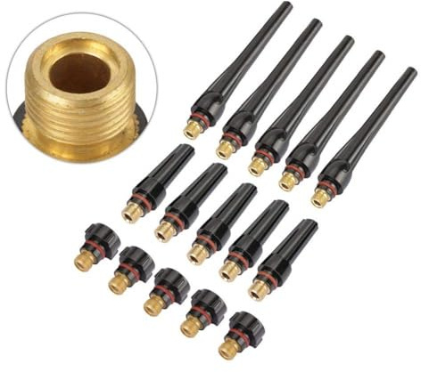 Opatiny WIG Back Cap Repair Kit 15 PCS for 57Y02 57Y03 57Y04 WP-17/18/26 Torches