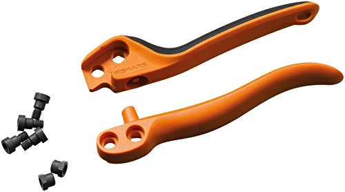 Original Ersatz-Griffe für Fiskars Profi Bypass Gartenschere PB-8 L, Orange/Schwarz, 1026283