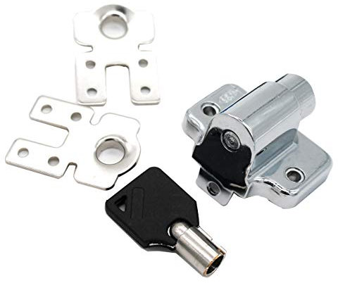 1 Unids/lote Ventana Corredera Cerradura de Seguridad para Niños Cerradura Antirrobo Cerradura de Puerta Push/Pull Cerraduras de Límite