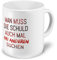printplanet XXL Riesen-Tasse mit Spruch: Man muss die Schuld auch mal bei Anderen suchen. - Kaffeebecher, Sprüchebecher Becher, Mug