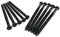 Taskar 50 mm Nickel Noir Prise de courant Vis (lot de 10) M3,5