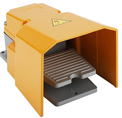 Interruttore a pedale LT-6H, 250 V, 10 A, in lega di alluminio, resistente alla corrosione, interruttore on/off con protezione