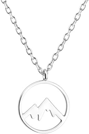 Sofia Milani - Damen Halskette 925 Silber - Berg Anhänger - 50270