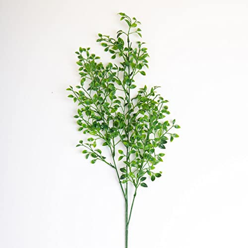 artplants.de Kunstzweig Buchsbaum Zweig Arica, 75cm - Plastik Buchs Zweig