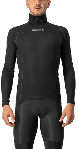 Castelli Herren Flanders Warm Halswärmer für Straße und Gravel Biking I Radfahren - Schwarz - Small