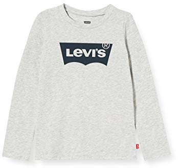 Levi's Kids l/s Batwing Tee Girls, Grey, 5 Years