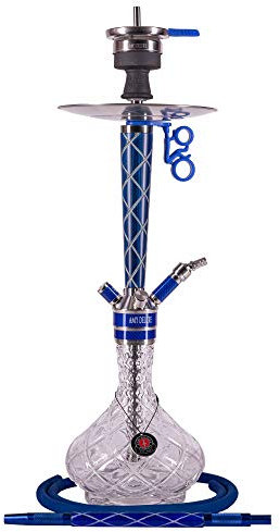 Amy Deluxe Shisha 102.01 X-Ray (blau)