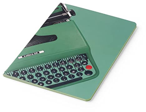 Olivetti Green Midsized Sewn Lined Notebook