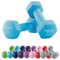 Miweba Sports Neopren Hantelset NKH100 | 𝐏𝐫𝐨𝐟𝐢 Hantel - Hexagon Hanteln Set - Kurzhanteln - Kurzhantel Set - Gymnastikhanteln - Hantel Set - Dumbbell - 0,5-10 Kg (2X 3.0 kg, Türkis)