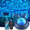 COOLNIGHT Galaxy Projector, 15 Colors+Large Space Galaxy Projector Room Light, Bluetooth Speaker and White Noise Galaxy Projector for Bedroom,Remote Timer Ceiling Light Projector,Gift for Kids Adults