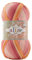 100g Baumwollstrickgarn ALIZE BELLA Batik Strickwolle Häkelgarn Farbwahl, Farbe:7833
