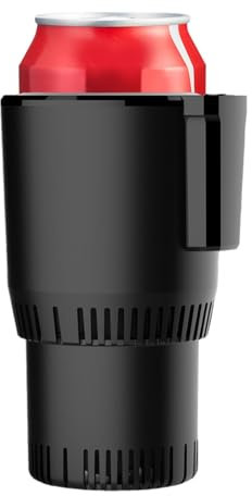 Car Cup Warmer Cooler 2 In 1 With Smart Digital Display, Heating and Cooling Car Cup Holder, Anti-Slip Car Cup Expander, Vehicle-mounted Beer Beverage Quick-cooling Cup Holder for Car Home Company