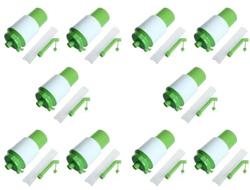 Eoslcusmvl 10X Bomba de Agua Potable Prensa de Mano Embotellada Manual Dispensador de Bomba Portátil