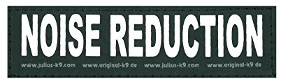 Interchangeable Patches, 1 pair, NOISE REDUCTION, Size: Large, Black