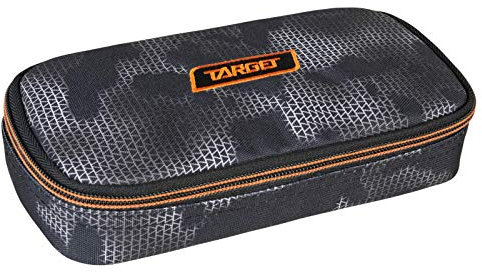 TARGET Kinder Compact College Federmäppchen, schwarz/grau, Einheitsgröße