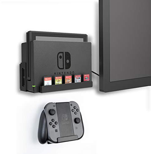 Monzlteck Support Mural pour Nintendo contrôleur Switch + Support
