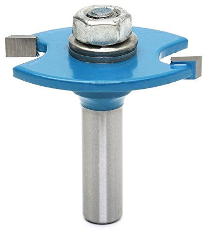 ExcLent 8Mm Shank T Type Biscuit Joint Slot Cutter Jointing Slotting Router Bit