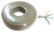 Cable telefónico (33 m, 4 x 2 x 0,6 mm, 8 cables, J-Y(ST) y redondo, con blindaje extra de aluminio)