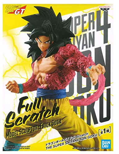 Dragon Ball Figur Super Saiyan 4 Full Scratch Son Goku 19 cm
