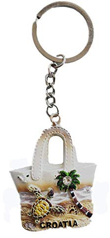 Kroatien Schlüsselanhänger Souvenir Geschenk Kreativer Rucksack Zubehör