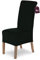 SCHEFFLER-Home Stuhlhussen 4er Set Lena Schwarz/elastische und langlebige Hussen für Stühle/Robustes Freischwinger Hussen Set/Stuhlhussen Stretch/Stuhl Hussen waschbar