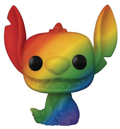 Funko Pop! Disney: Pride - Stitch - Arco Iris - Lilo and Stitch - Figura de Vinilo Coleccionable - Idea de Regalo- Mercancia Oficial - Juguetes para Niños y Adultos - Movies Fans