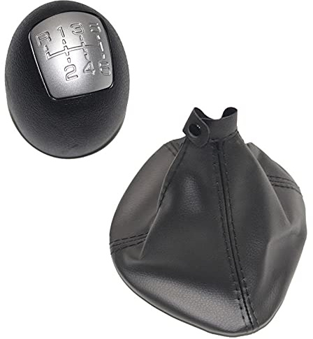 WYTXH Pomo de palanca de cambios de coche, cubierta de arranque de Gaitor, compatible con IVECO DAILY IV DAILY V DAILY VI 2006-2017, palanca de cambios-6_speed_set