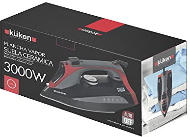 PLANCHA DE VAPOR 3000W SUELA CERAMICA KÜKEN