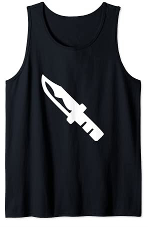 Dolchmesser Halloween Slasher Film Fan Tank Top