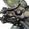 Resin Bike Adesivi Moto Compatibile con Guzzi V7 850 2021. Protezione Piastra Sterzo da Urti e Graffi. Adesivo Resinato con Effetto 3D per Piastra Forcella Sterzo