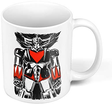 French Unicorn Mug Tasse Goldorak Illustration Anime UFO Robot Dessin anime Vintage