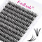 Cils Volume Cluster 40D 0.07 D Curl 12mm Extensions Russe de Cils Individuels Volume Cils Cluster Extensions de Cils