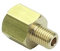 CDQBWKJGFJ 1 Stück 1/16 NPT männlich x 1/8 NPT weiblich Manometer Reduzieradapter Messing Rohr Fitting Adapter