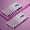 Custodia Telefono Trasparente Compatibile con Redmi 9 Cover Cornice Elettroplaccata Gradiente Glitter Protettiva Sottile TPU