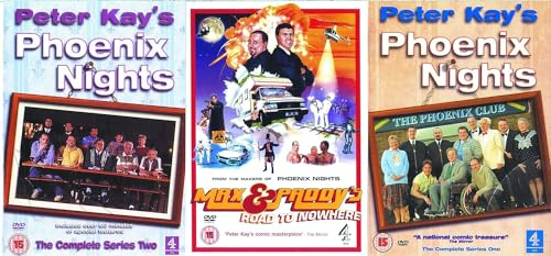 Max & Paddy plus Phoenix Nights All 12 Complete Episdoes First and Second Series Collection: (2 Discs) Season 1 + 2 + Loads of Extras