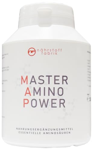 MASTER AMINO POWER PATTERN 99% NNU 1000mg 180 Presslinge vegan Aminosäuren nach Prof. Dr. Lucà- Moretti