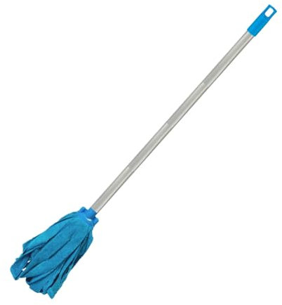 HOMESHOPA Microfibre Cloth Strip Mop, Super-Absorbent Mop Replacement Head with 1.2m Long Handle, Easily Remove Dust and Dirt, Household Floor Cleaner