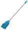 HOMESHOPA Microfibre Cloth Strip Mop, Super-Absorbent Mop Replacement Head with 1.2m Long Handle, Easily Remove Dust and Dirt, Household Floor Cleaner