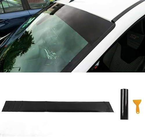 XCTTEDV Auto Windschutzscheiben Aufkleber, für BMW 2 Series F22 F23 2014-2021 Windschutzscheiben-Sonnenstreifen, Personalisierte dekorative Sonnenschutzaufkleber