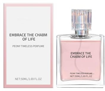 Profumo per donna,profumo da donna,Eau De Parfum,profumo alla peonia fresca Profumo elegante alla peonia fresca a lunga durata 50ml