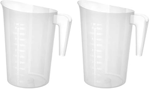 HENDI Jarra medidora apilable - 5 L - ø210x(H)270 mm (Paquete de 2)