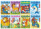 Lutz Mauder 8 Zauberblöckchen * GEMISCHTE Themen * im Set mit je 24 Seiten in DIN A8 | für Mädchen und Jungen | Mitgebsel Kindergeburtstag Malbuch
