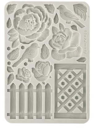 Stamperia KACMA559 Silicon Mould A5, Grey, 14,8 x 21 x 0,7 cm