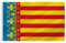 PTEROSAUR Bandera de Valencia, banderas de las comunidades autónomas de Valencia de 2 x 3 pies